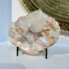 Pink & Crystal Cluster on Stand - Image 2