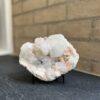 Pink & Crystal Cluster on Stand