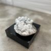 Grey Crystal Cluster on Acrylic Base - Image 3