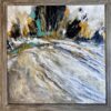 'Teal Burst' - Framed - Image 2